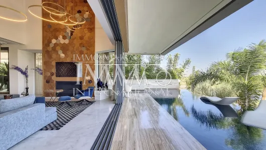 villa achat Marocain épuré prestige Marrakech Extérieur Route Amizmiz