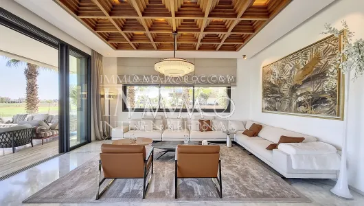 villa achat Marocain épuré prestige a vendre Marrakech Extérieur Route Amizmiz