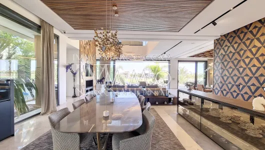 Vente villa Marocain épuré haut de gamme Marrakech Extérieur Route Amizmiz