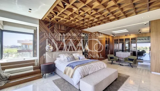 Vente maison Marocain épuré de prestige Marrakech Extérieur Route Amizmiz