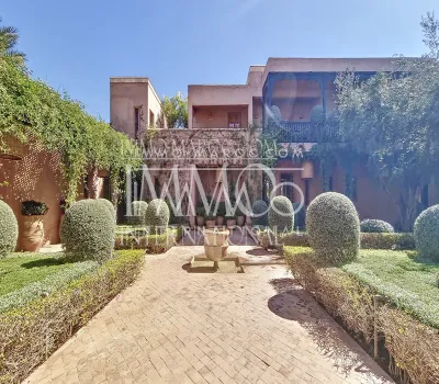 Achat villa Marocain épuré Prestige Marrakech Extérieur