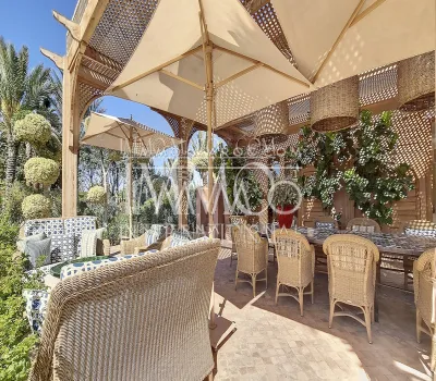 Vente maison Marocain épuré agence immobiliere de luxe marrakech Marrakech Extérieur