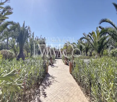 villa vente Marocain épuré agence immobiliere de luxe marrakech Marrakech Extérieur