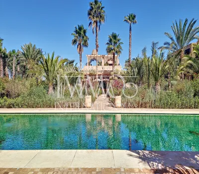 Vente villa Marocain épuré de prestige Marrakech Extérieur