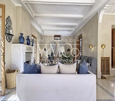 Achat villa Marocain épuré Marrakech Extérieur
