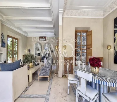 Vente maison Marocain épuré prestige a vendre Marrakech Extérieur