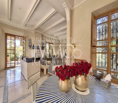 Villa à vendre Marocain épuré Marrakech Extérieur
