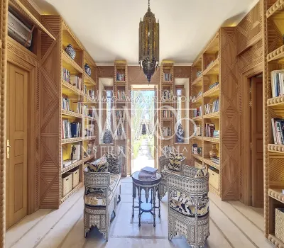 villa vente Marocain épuré luxe Marrakech Extérieur