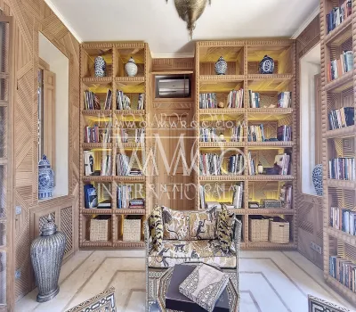 Achat villa Marocain épuré Marrakech Extérieur