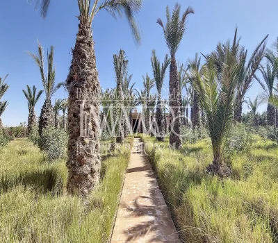 Vente villa Marocain épuré luxueuses Marrakech Extérieur