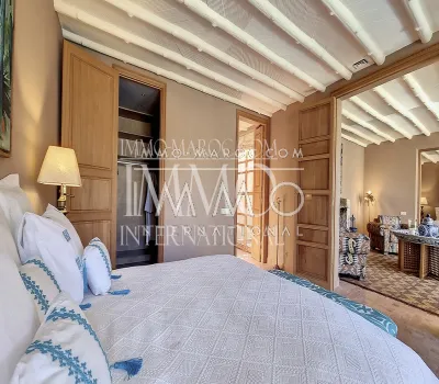 Vente villa Marocain épuré luxueuses Marrakech Extérieur