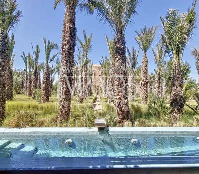 Villa à vendre Marocain épuré luxe Marrakech Extérieur