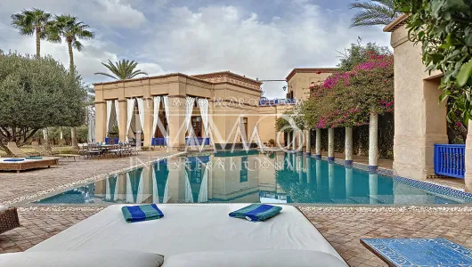 Maison à vendre Marocain épuré luxe Marrakech Palmeraie Bab Atlas
