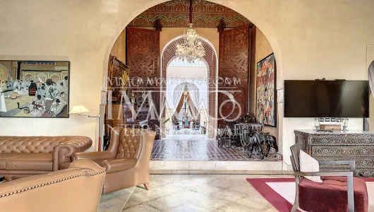 Villa à vendre Marocain épuré immobilier de luxe marrakech Marrakech Palmeraie Bab Atlas