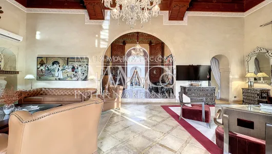 Vente villa Marocain épuré biens de prestige Marrakech Palmeraie Bab Atlas
