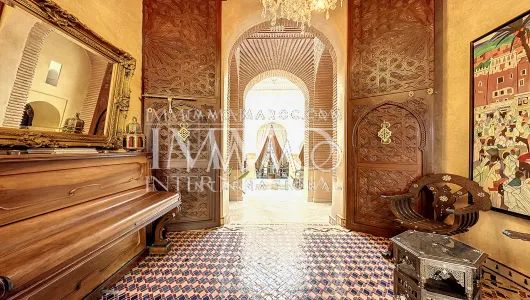 villa achat Marocain épuré Prestige Marrakech Palmeraie Bab Atlas