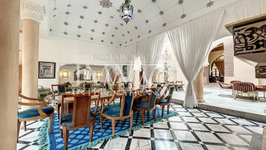 villa vente Marocain épuré Prestige Marrakech Palmeraie Bab Atlas