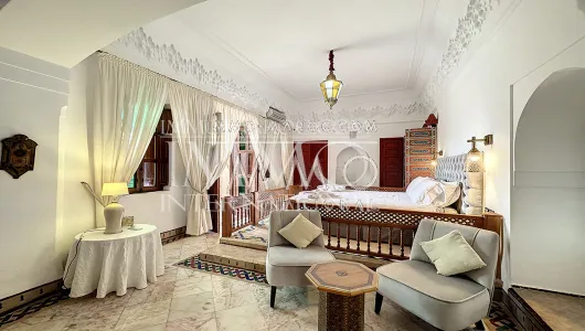 Vente villa Marocain épuré propriete luxe marrakech à vendre Marrakech Palmeraie Bab Atlas