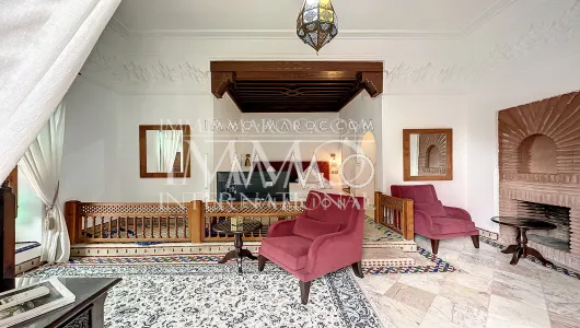 villa achat Marocain épuré luxe Marrakech Palmeraie Bab Atlas