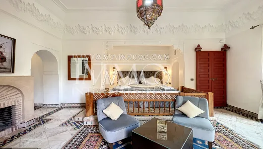 Achat villa Marocain épuré agence immobiliere de luxe marrakech Marrakech Palmeraie Bab Atlas
