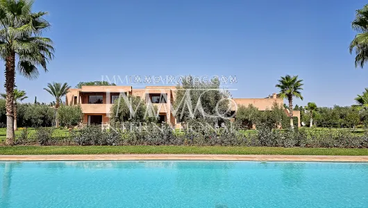 villa vente Contemporain Marrakech Extérieur Route Sidi Abdellah Ghiat