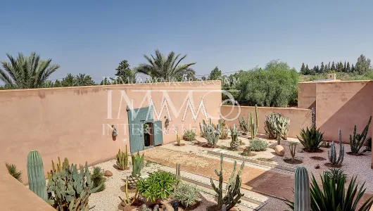 Villa à vendre Contemporain Marrakech Extérieur Route Sidi Abdellah Ghiat