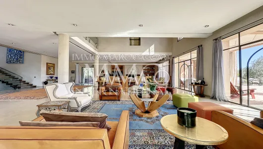 Vente villa Moderne immobilier de luxe marrakech Marrakech Extérieur Route Amizmiz