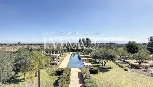 acheter maison Contemporain de prestige Marrakech Extérieur Route Amizmiz