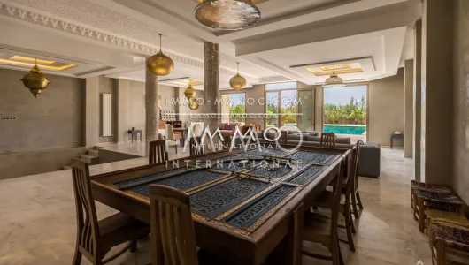 Location villa Moderne Marrakech Extérieur Route Ouarzazate