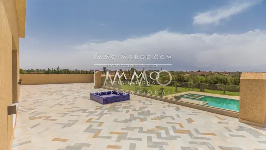 Maison à louer Contemporain Marrakech Extérieur Route Ouarzazate