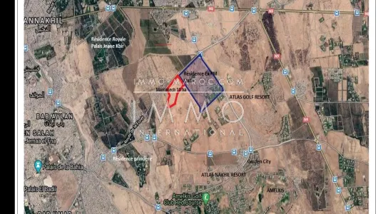 Terrain à vendre Terrain villa Marrakech Palmeraie Palmariva – Dar tounsi