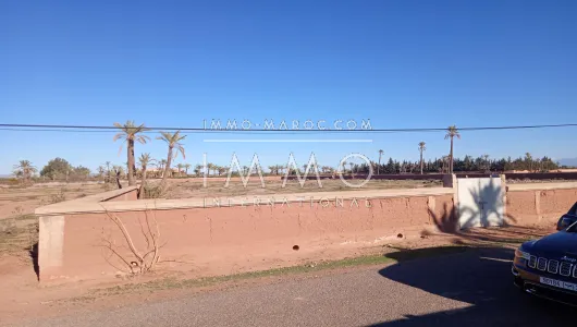 Vente terrain Terrain villa Marrakech Palmeraie Palmariva – Dar tounsi