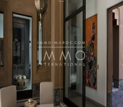 Maison à vendre biens de prestige Marrakech Palmeraie Bab Atlas