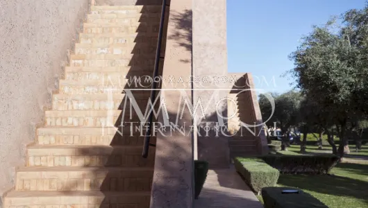 Achat villa Marocain épuré luxe Marrakech Extérieur Route Amizmiz