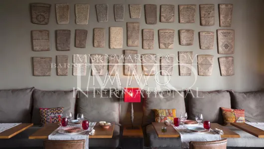 Maison à vendre Marocain épuré Prestige Marrakech Extérieur Route Amizmiz