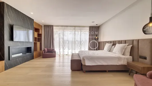 villa achat Marocain épuré de prestige Marrakech Extérieur Route Amizmiz