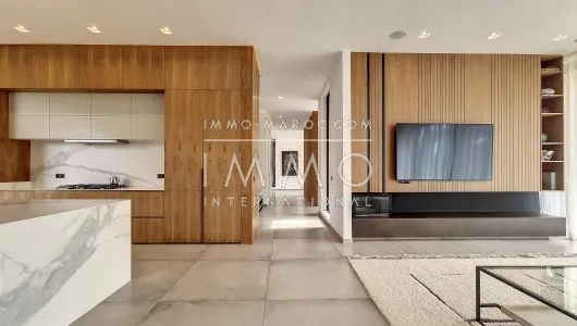 Vente villa Marocain épuré Marrakech Extérieur Route Amizmiz