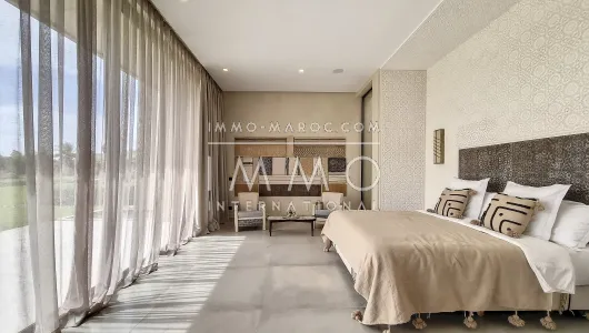 Achat villa Marocain épuré de prestige Marrakech Extérieur Route Amizmiz