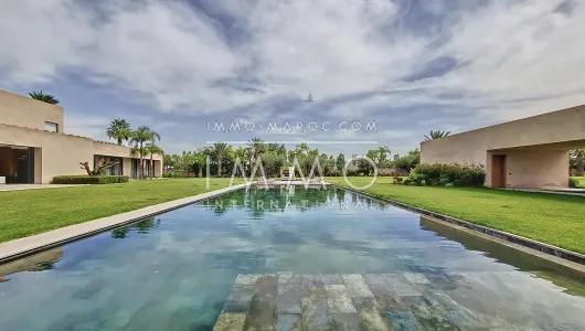 Maison à vendre Marocain épuré luxueuses Marrakech Extérieur Route Amizmiz