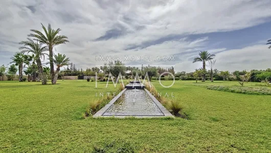 Vente maison Marocain épuré haut de gamme Marrakech Extérieur Route Amizmiz