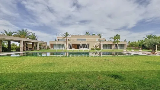 Achat villa Marocain épuré propriete luxe marrakech à vendre Marrakech Extérieur Route Amizmiz