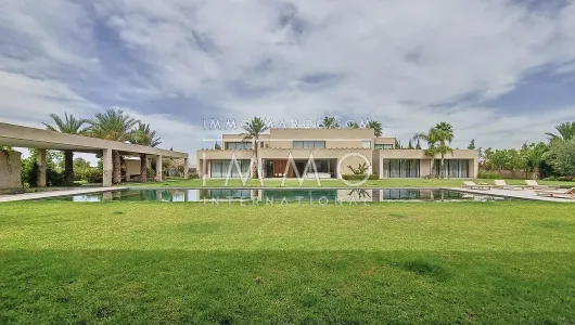Maison à vendre Marocain épuré haut de gamme Marrakech Extérieur Route Amizmiz