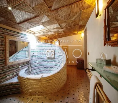 Vente villa Marocain épuré luxe Marrakech Palmeraie