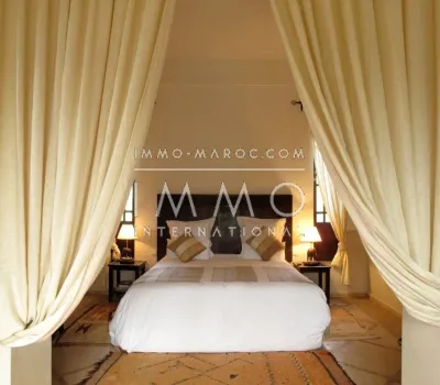 Vente villa Marocain épuré Marrakech Palmeraie