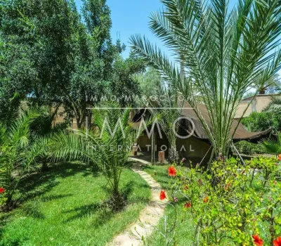 acheter maison Marocain épuré de prestige Marrakech Palmeraie