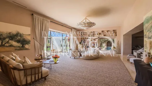 Vente villa Marocain épuré prestige Marrakech Extérieur Route Fes