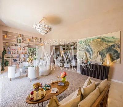 villa vente Marocain épuré luxueuses Marrakech Extérieur Route Fes