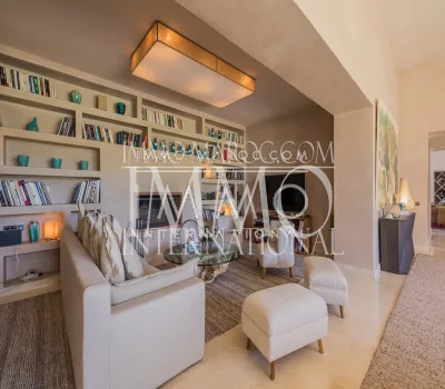 Achat villa Marocain épuré luxe Marrakech Extérieur Route Fes