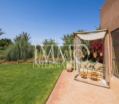 Vente villa Marocain épuré agence immobiliere de luxe marrakech Marrakech Extérieur Route Fes
