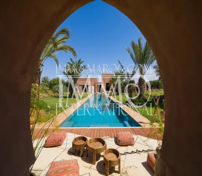 Maison à vendre Marocain épuré biens de prestige marrakech Marrakech Extérieur Route Fes